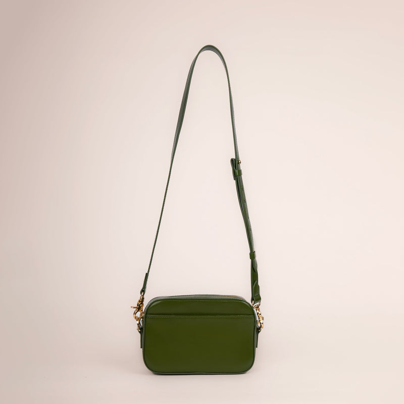 Épure XS Crossbody bag Green - Leather | Longchamp US